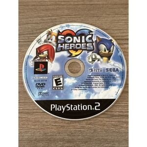 Sonic Heroes-Sony Playstation 2 Game-PS2-TESTED‎